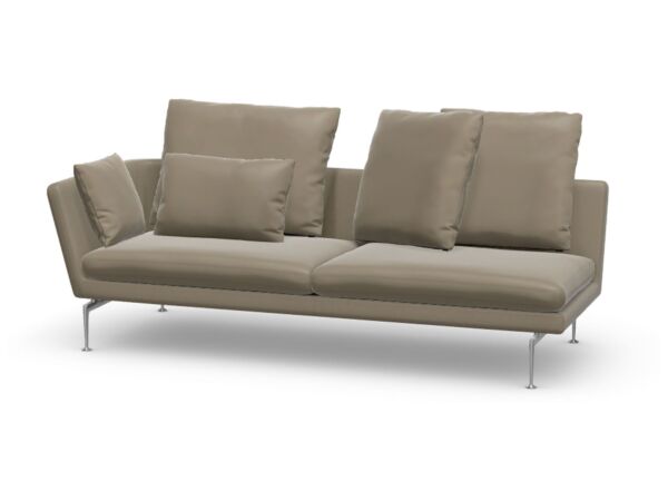 2_Vitra_Suita_3 Seater Ouvert_pointus_CUIR NATURAL FL60 dark sand poli gauche.jpg