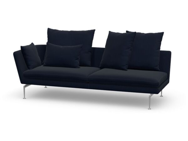 2_Vitra_Suita_3 Seater Ouvert_pointus_DUMET indigo melange poli gauche.jpg