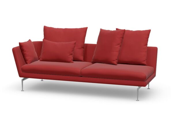 2_Vitra_Suita_3 Seater Ouvert_pointus_VOLO rouge poli gauche.jpg