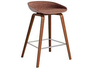 1_AB244-D148-AN27-02GD_AAS 32 H65 soft brick 2.0 shell_front uph Loft 304_wb laquered walnut base_stainless steel footrest.jpg