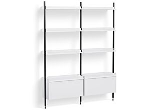 1_AB846-B665-AI80_Pier System 132 PS white powder coated steel black anodised profiles.jpeg