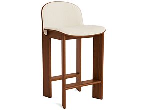 1_AG082-D094-AP55-02FV_Chisel 35 Bar Stool Low w. Backrest H65 walnut front uph Turf cream.jpg