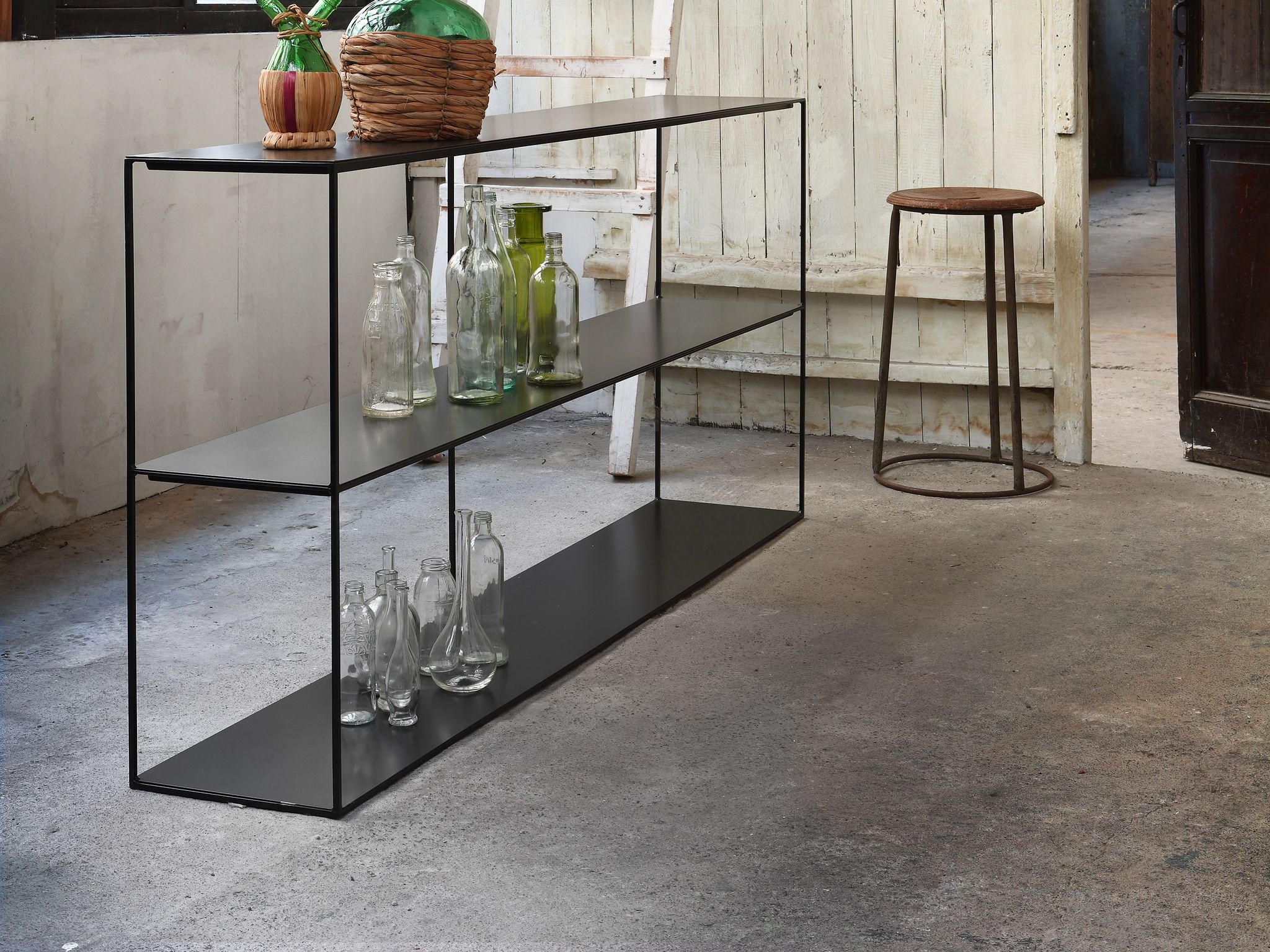 Slim Irony Sideboard Zeus Sideboard Batiplus SA Mobilier