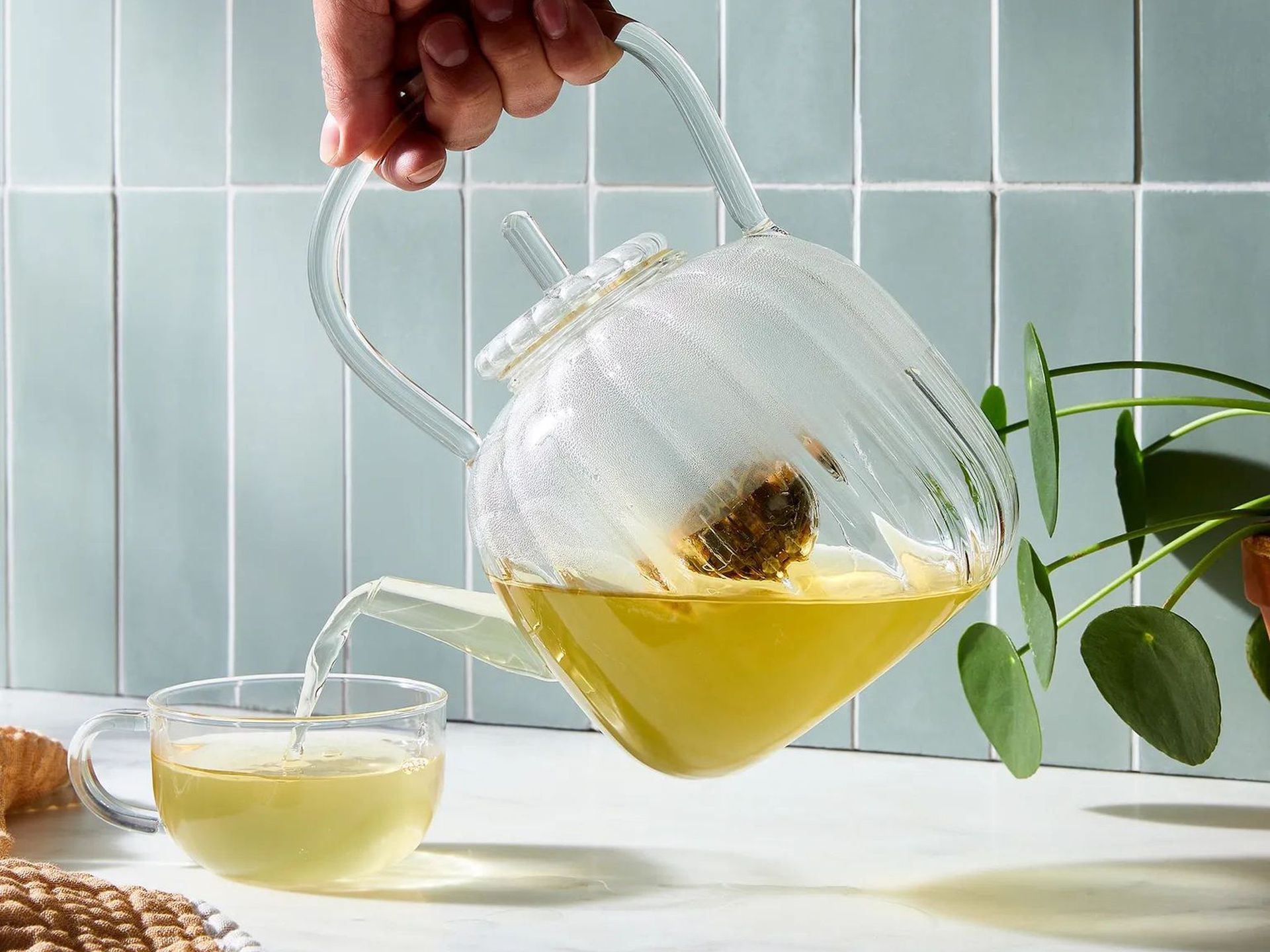 Ichendorf Milano Teekanne „Cha No Yu“ Mit Filter – Handgefertigt Aus Borosilikatglas, 1,4 Liter, Spülmaschinengeeignet
