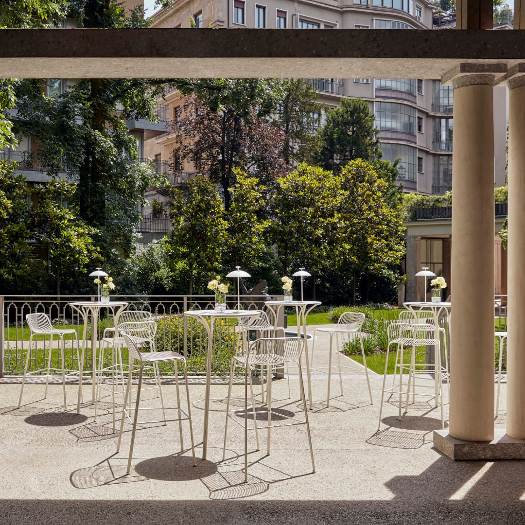 Moodboard habitat Hiray Table de bar_Hiray  Tabouret H.75 de kartell