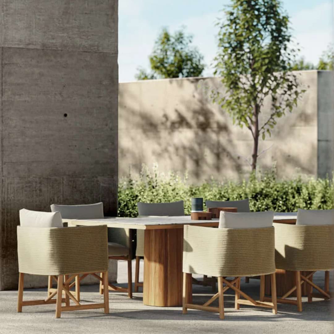 Shop the look set table et chaise Giro Kettal