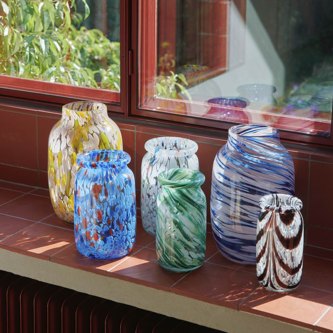 Moodboard habitat Splash Vase family