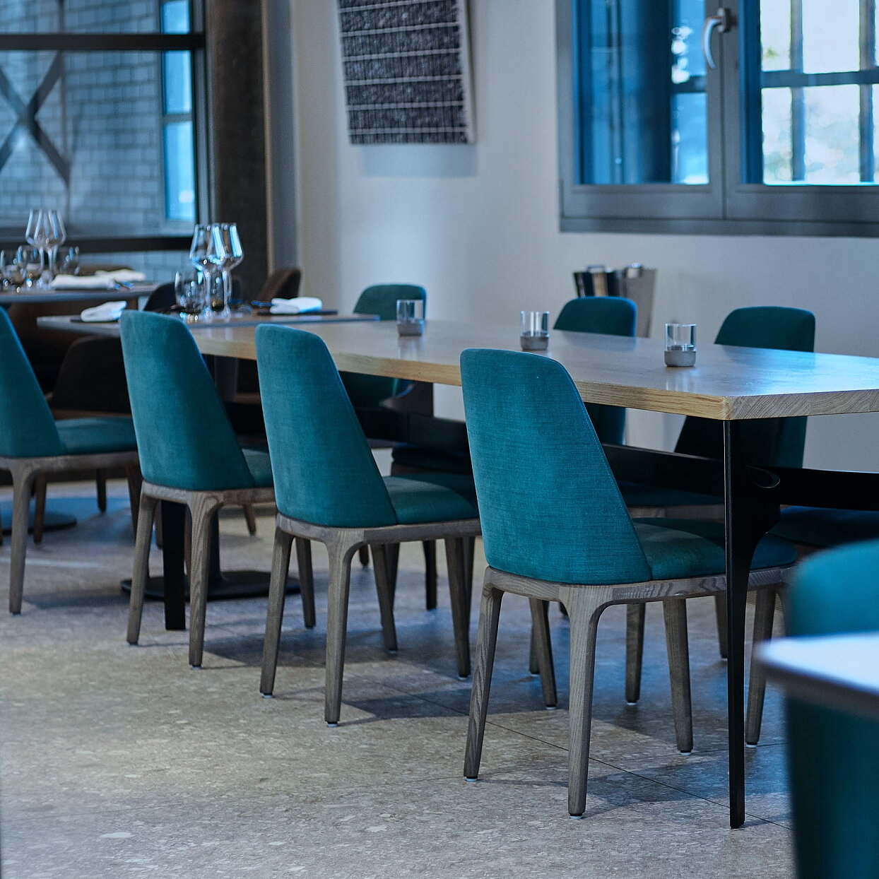 Restaurant Les Ateliers, Vevey Batiplus SA Mobilier contemporain