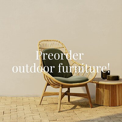 Pre-order of outdoor furniture