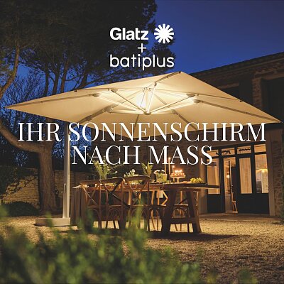 Konfigurieren Sie Ihren Glatz Sonnenschirm online