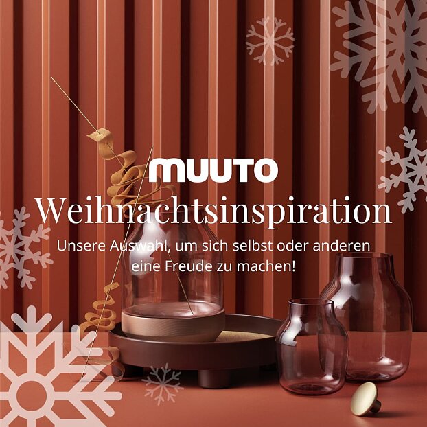 Weihnachtsinspiration: Auswahl an Muuto-Geschenkideen