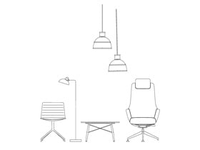 Flex Chair | 4 pieds bois